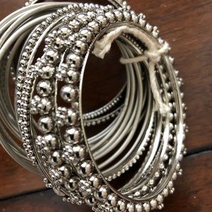 Set of 18 bangles with intricate unique design